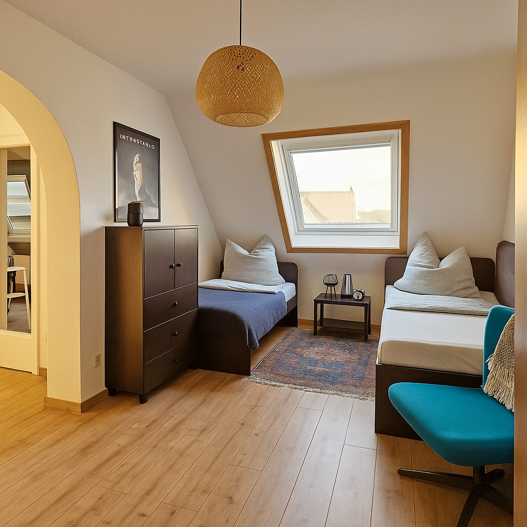 HZ1 · Haus Holzstraße – 8 Betten, Parkplatz Foto 10