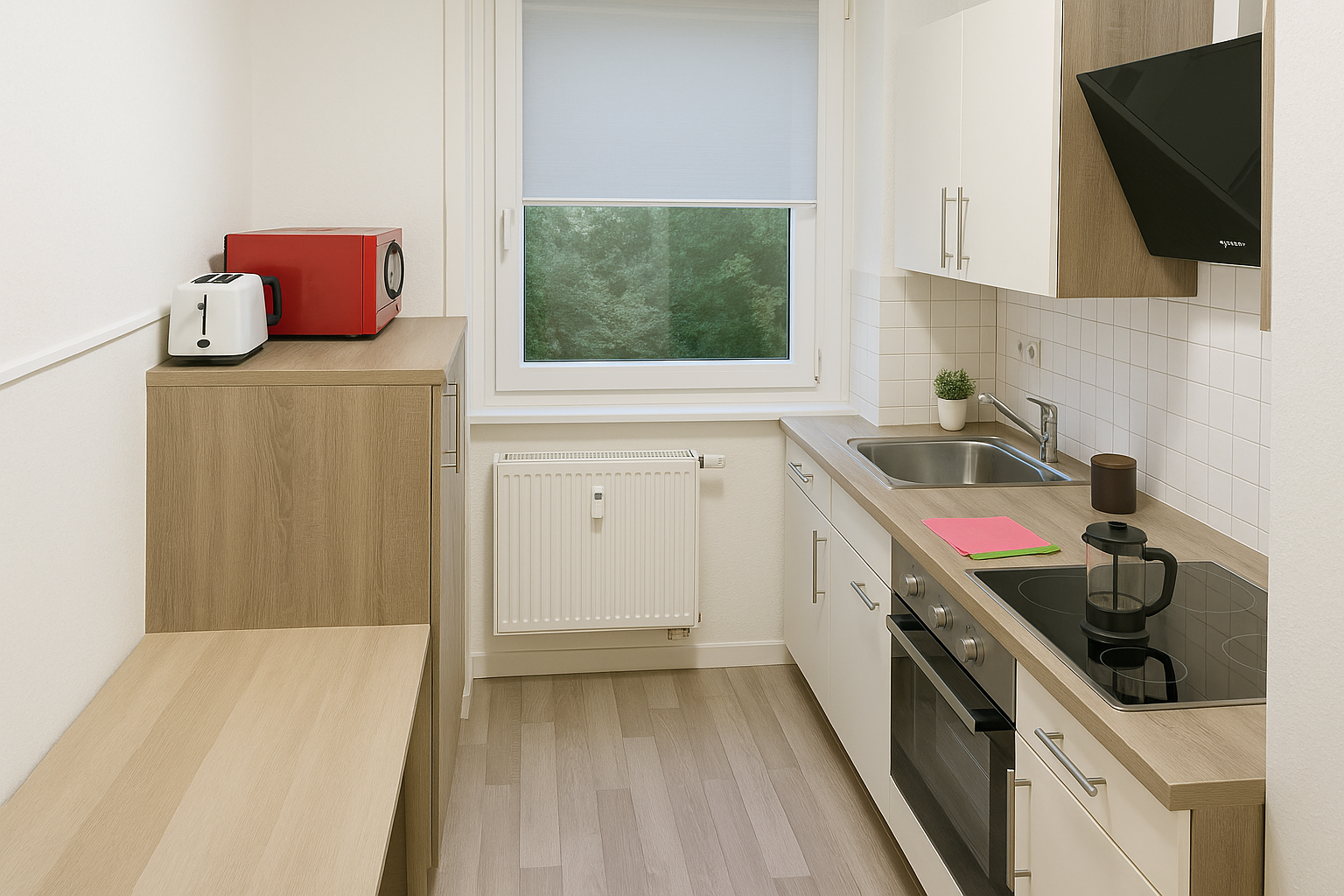 AP8-3 · Monteurzimmer Zentrum – 6 Betten Foto 4