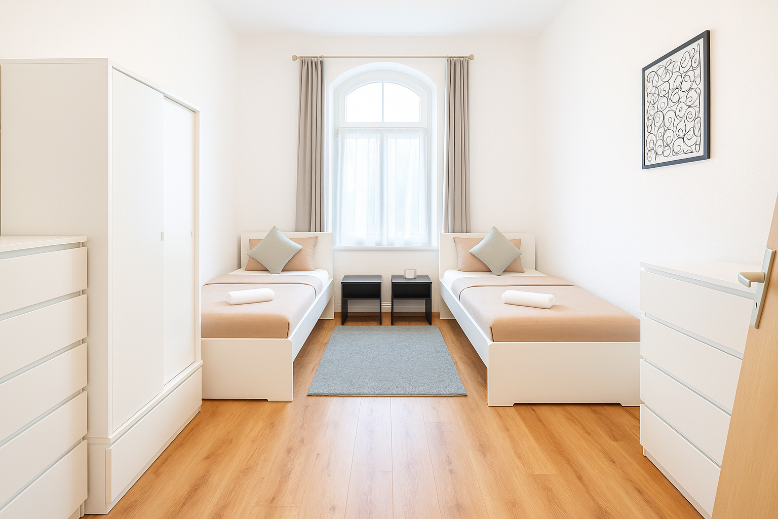 SS15-1R · Apartment Innenstadt – 4 Raum, Küche, Bad Foto 3