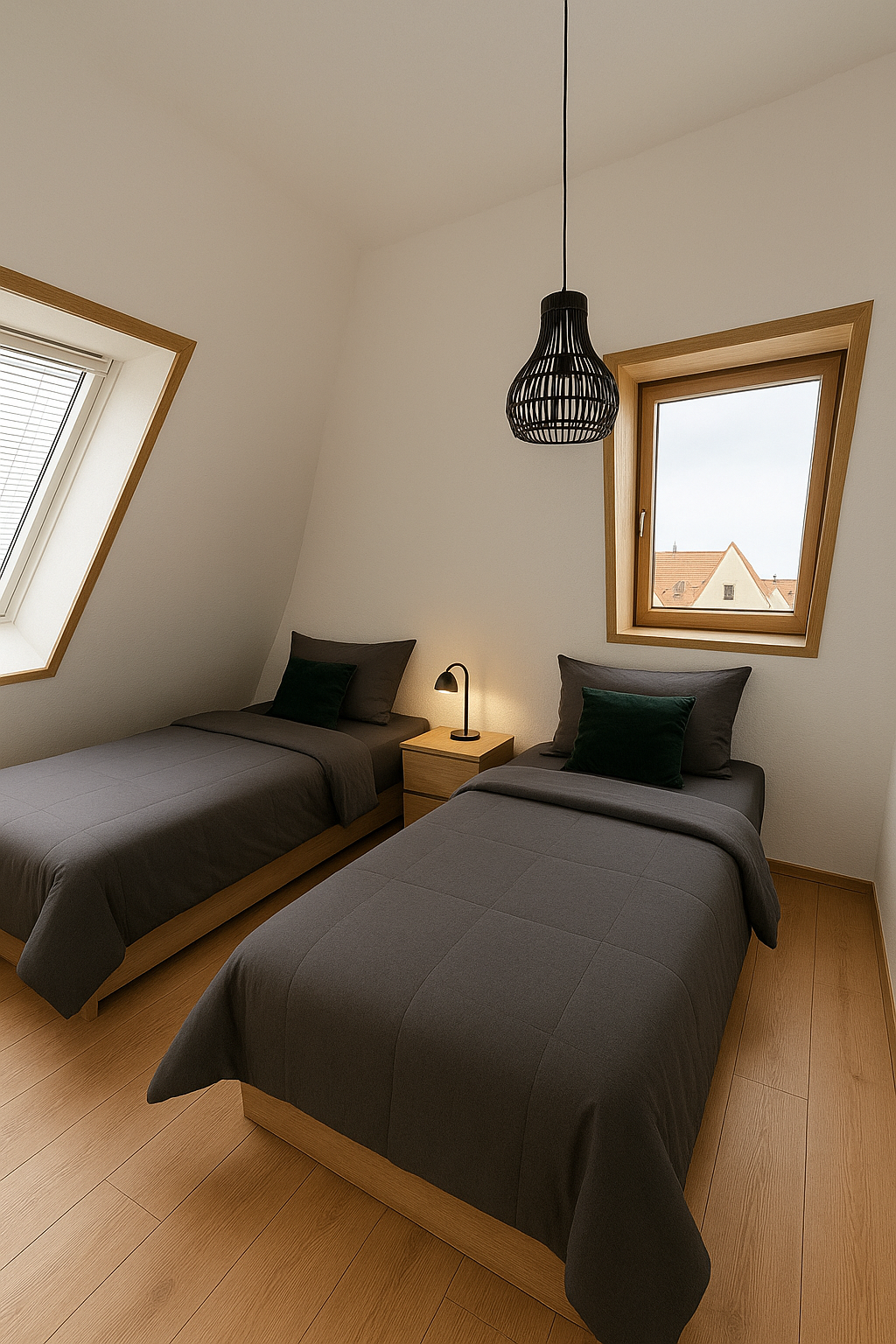 HZ1 · Haus Holzstraße – 8 Betten, Parkplatz Foto 5