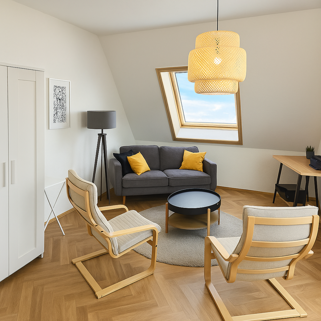 HZ1 · Haus Holzstraße – 8 Betten, Parkplatz Foto 11