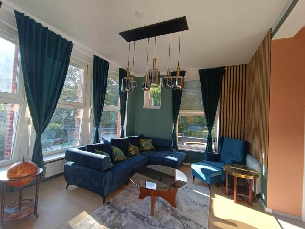Ferienhaus Goitzsche – 7 Plätze, Garten