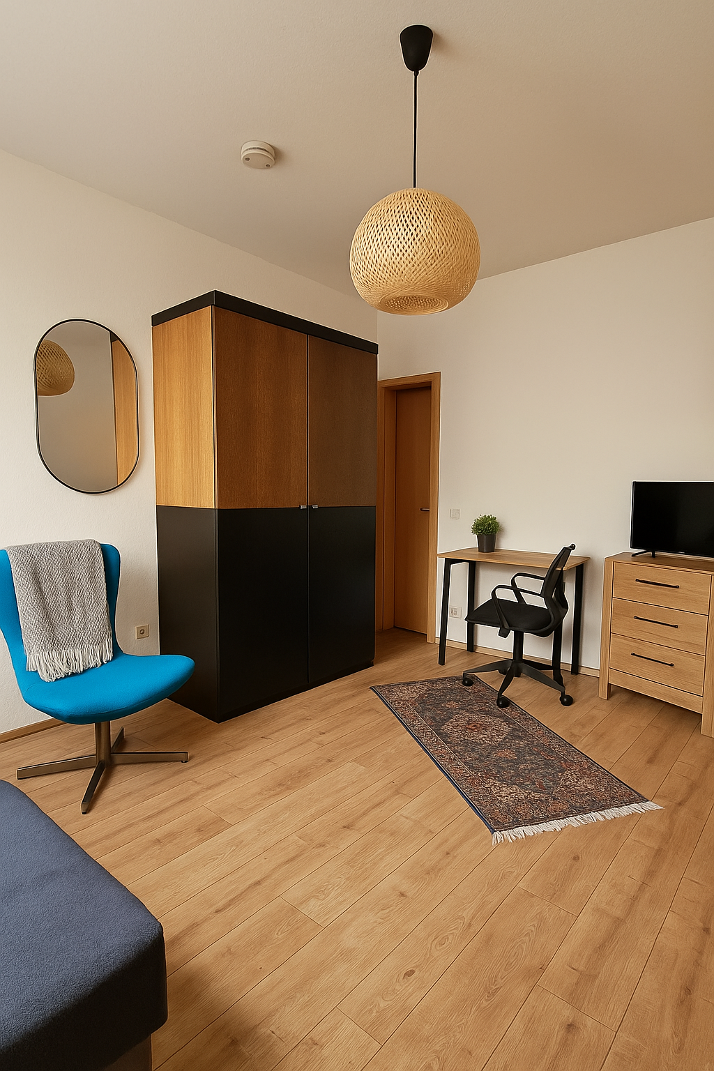HZ1 · Haus Holzstraße – 8 Betten, Parkplatz Foto 7