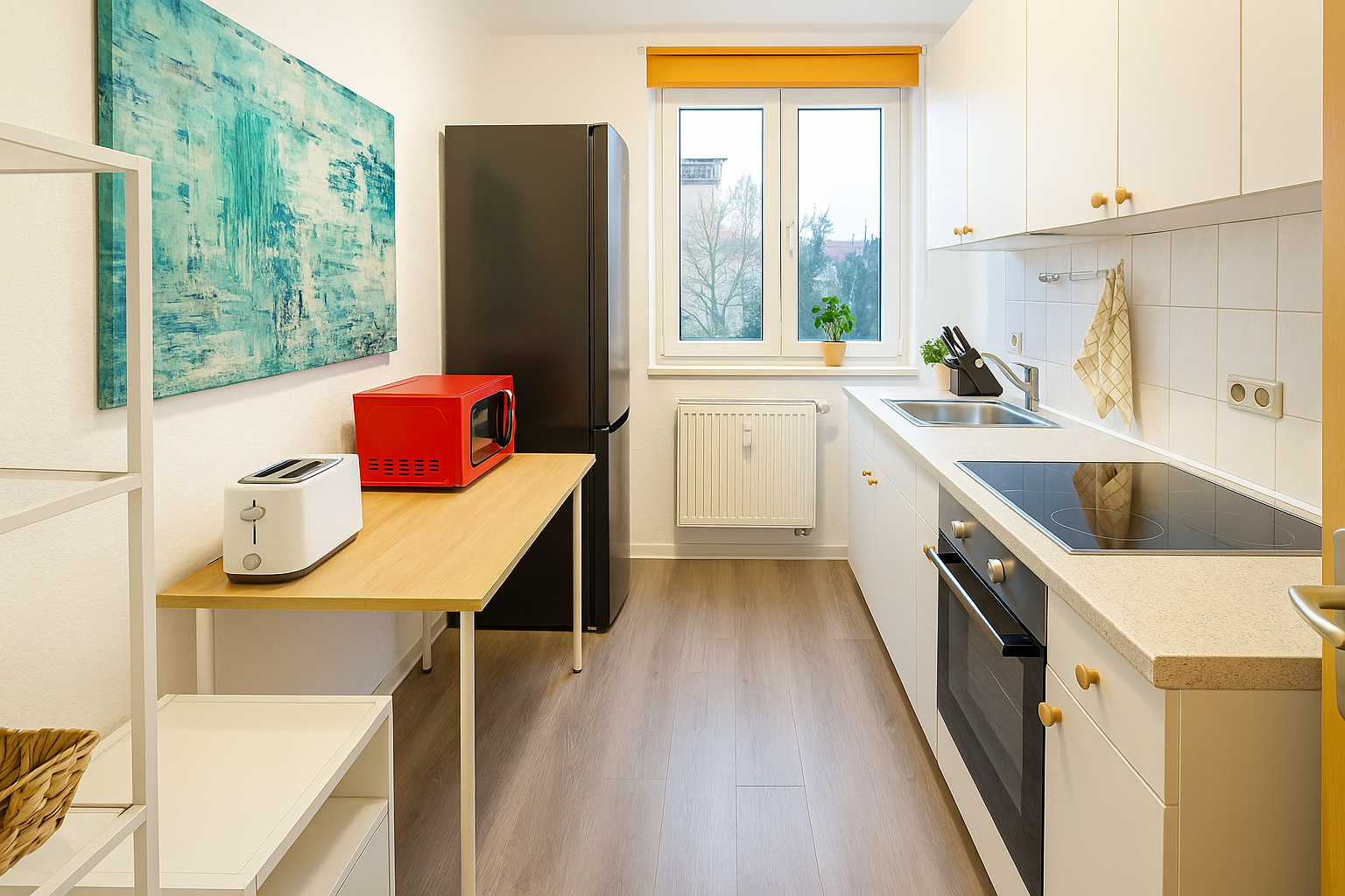 AP8-1 · Monteurzimmer Zentrum – 6 Betten, A38 Foto 5