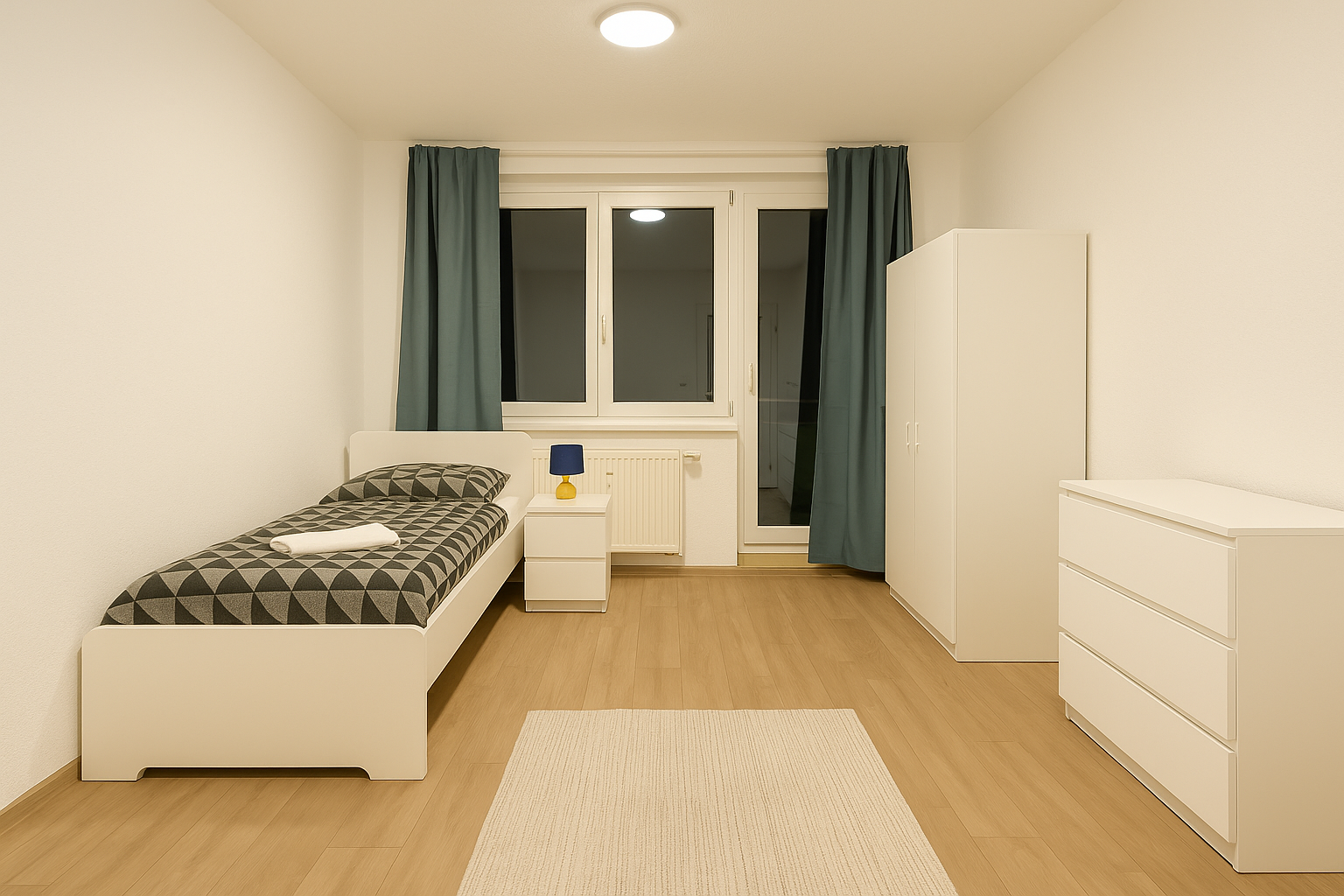 AP8-3 · Monteurzimmer Zentrum – 6 Betten Foto 2