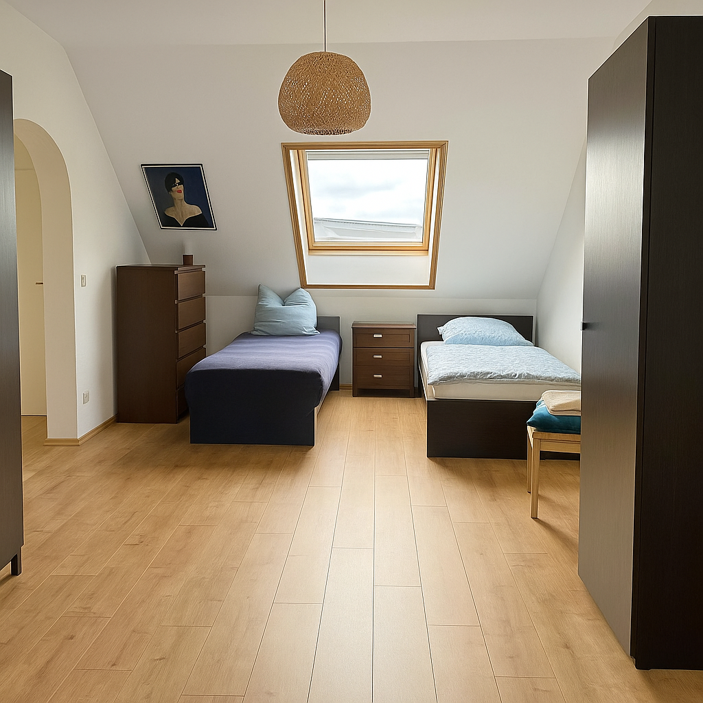 HZ1 · Haus Holzstraße – 8 Betten, Parkplatz Foto 13